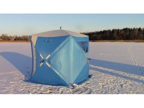 Палатка для зимней рыбалки Woodland ICE FISH 4 (Синия)